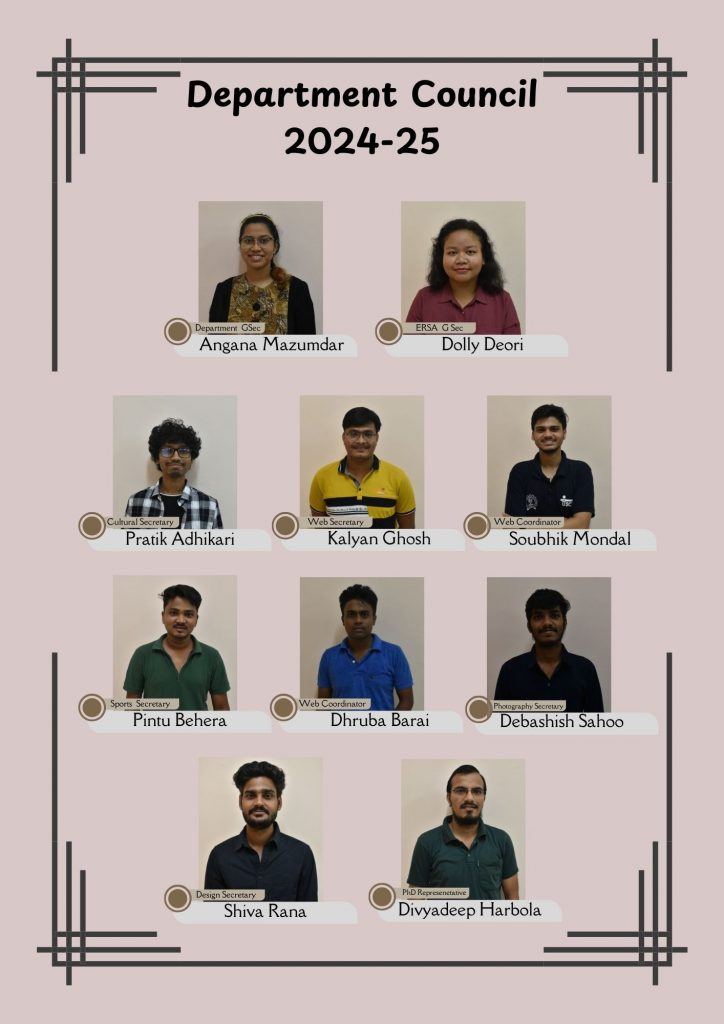 Department Council 2024-25
